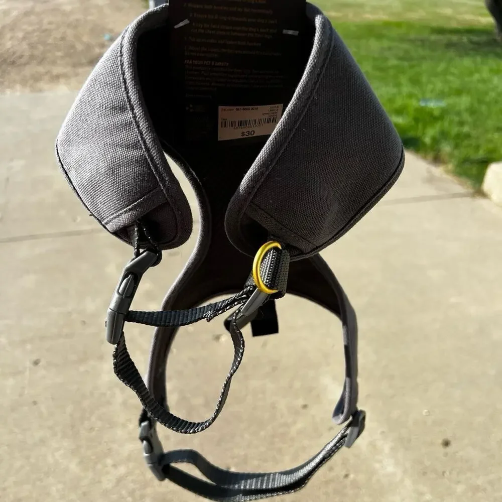 Paw & Tail dog harness, gray, padded, adjustable size-XS-S